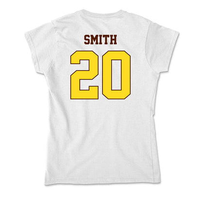 Western Michigan - NCAA Softball : Jordan Smith - Soft Style Women’s T-Shirt-1