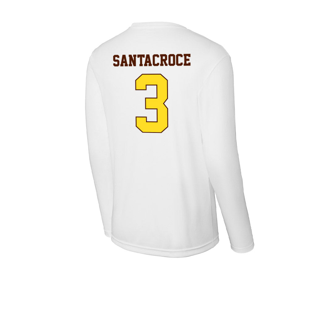 Western Michigan - NCAA Men's Soccer : Giuseppe Santacroce - Activewear Long Sleeve T-Shirt-1