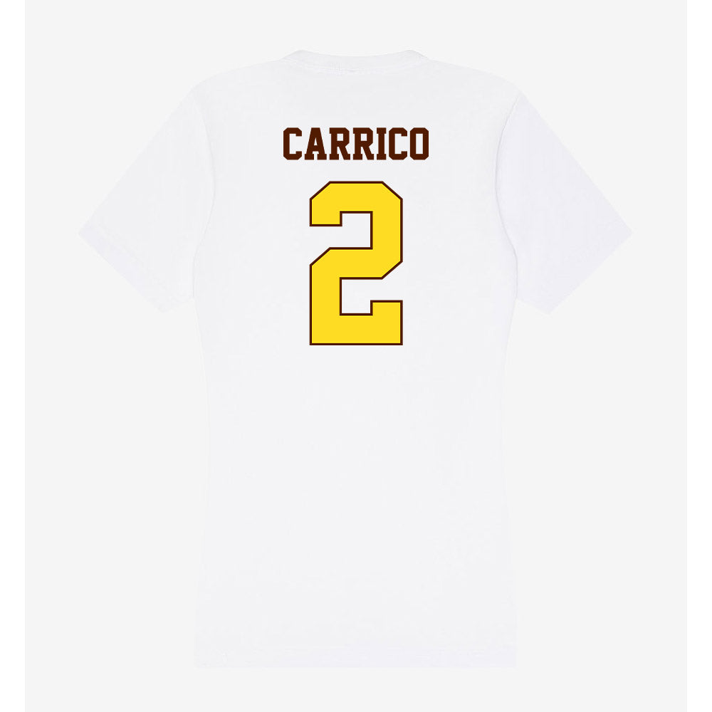 Western Michigan - NCAA Women's Soccer : Kate Carrico - Women's V-Neck T-Shirt-1