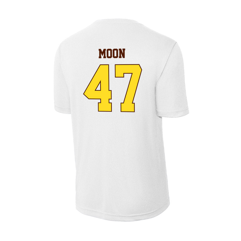 Western Michigan - NCAA Football : Domanick Moon - Activewear T-Shirt-1