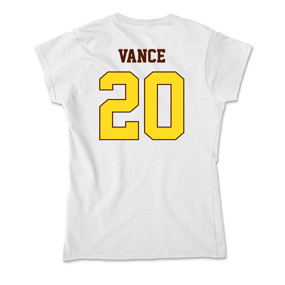 Western Michigan - NCAA Women's Soccer : Meredith Vance - Soft Style Women’s T-Shirt-1