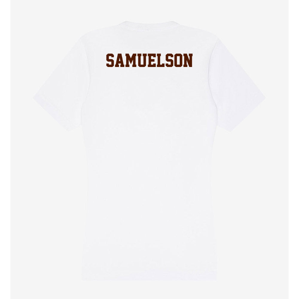 Western Michigan - NCAA Women's Gymnastics : Reese Samuelson - Women's V-Neck T-Shirt-1