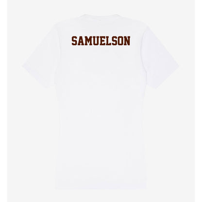 Western Michigan - NCAA Women's Gymnastics : Reese Samuelson - Women's V-Neck T-Shirt-1