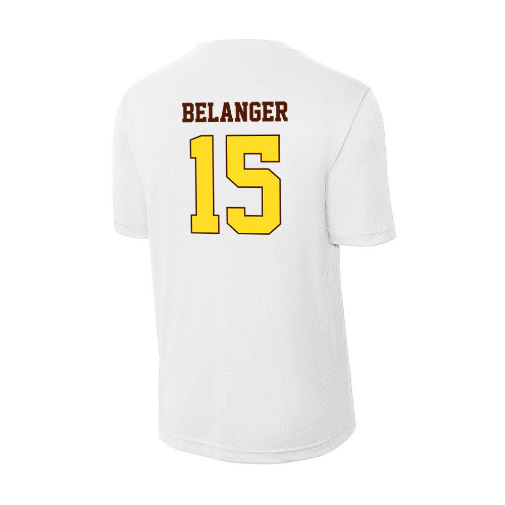 Western Michigan - NCAA Men's Soccer : Stephen Belanger - Activewear T-Shirt-1