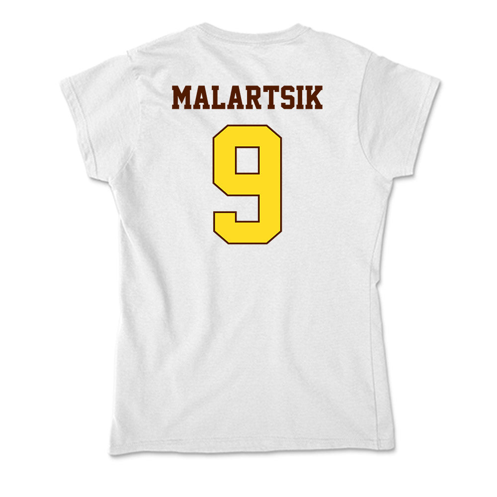 Western Michigan - NCAA Softball : Megan Malartsik - Soft Style Women’s T-Shirt-1