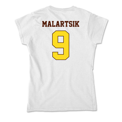 Western Michigan - NCAA Softball : Megan Malartsik - Soft Style Women’s T-Shirt-1