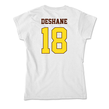 Western Michigan - NCAA Women's Soccer : Taryn DeShane - Soft Style Women’s T-Shirt-1