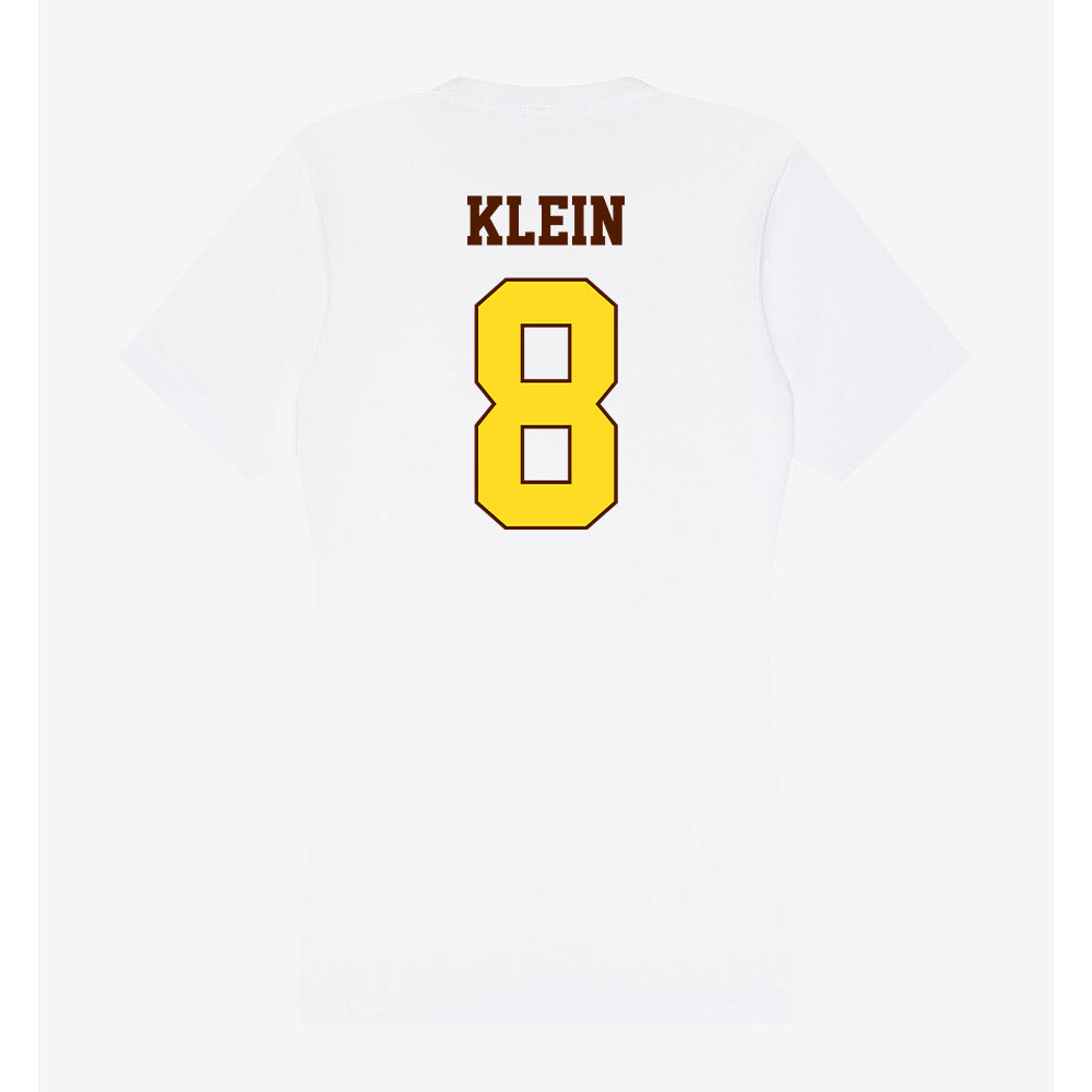 Western Michigan - NCAA Men's Soccer : Jordan Klein - Women's V-Neck T-Shirt-1