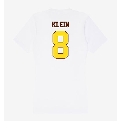 Western Michigan - NCAA Men's Soccer : Jordan Klein - Women's V-Neck T-Shirt-1