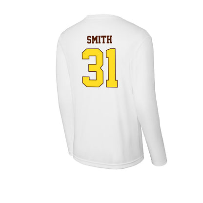 Western Michigan - NCAA Football : Hunter Smith - Activewear Long Sleeve T-Shirt-1