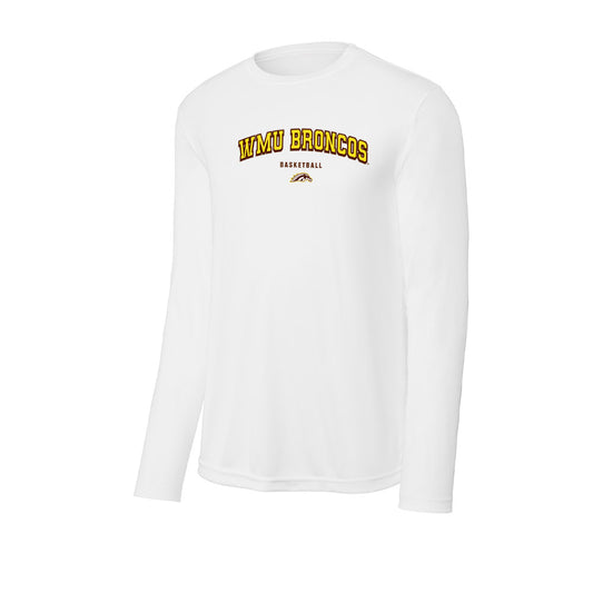 Western Michigan - NCAA Men's Basketball : Declan Peterson - Activewear Long Sleeve T-Shirt-0
