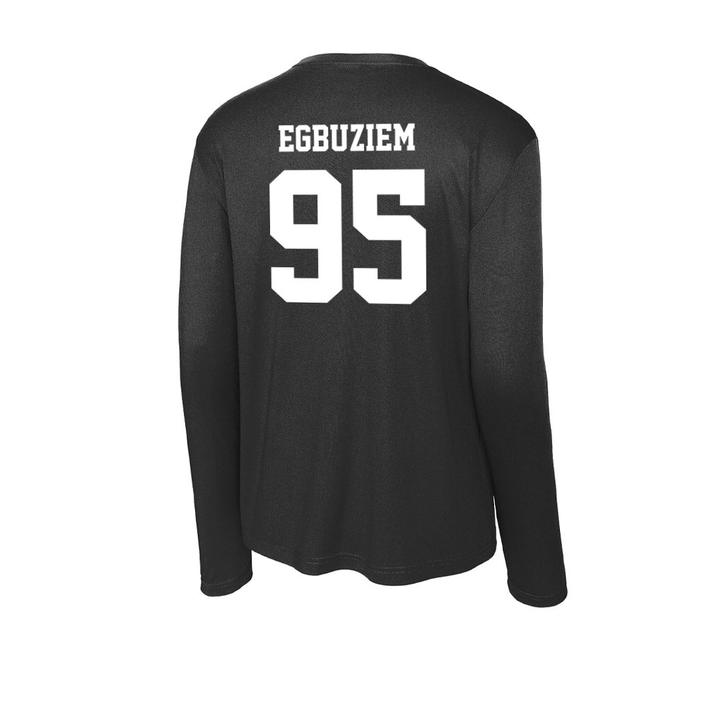 Robert Morris - NCAA Football : Okechukwu Egbuziem - Activewear Long Sleeve T-Shirt-1