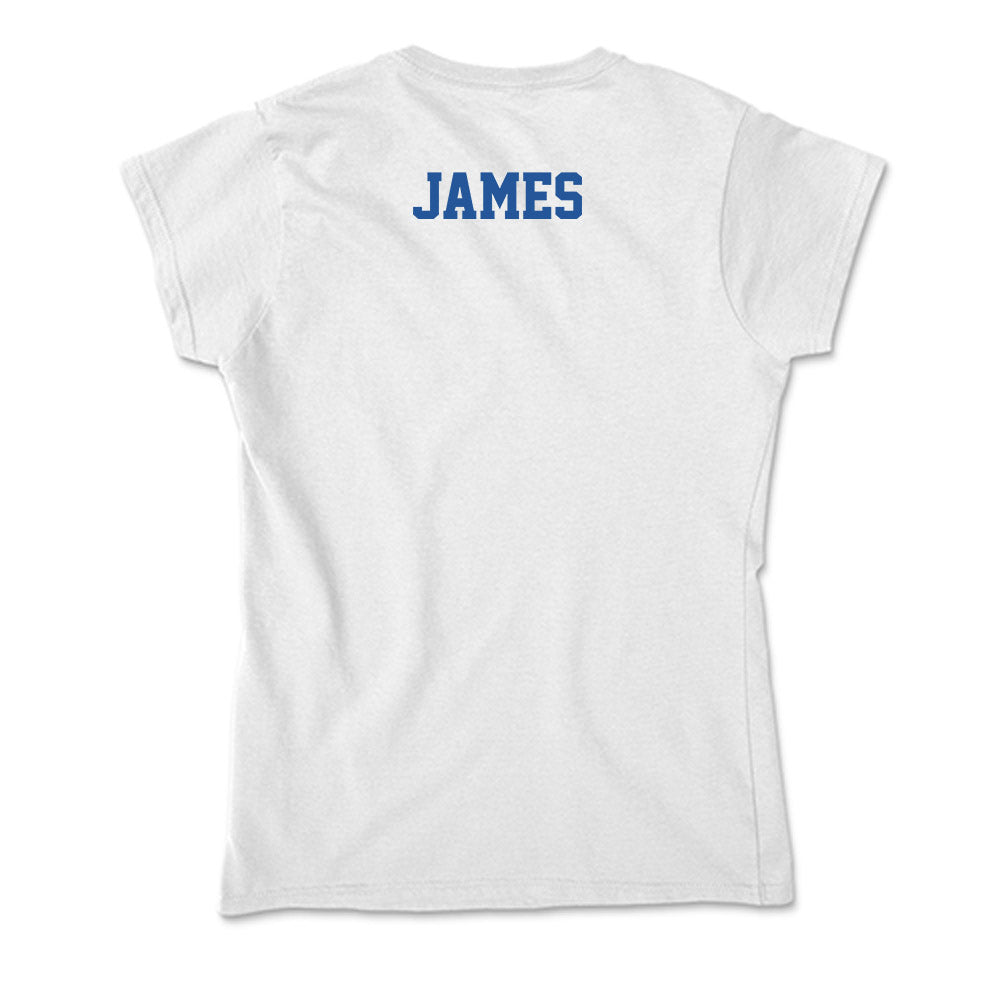 Hampton - NCAA Women's Track & Field : Danielle James - Soft Style Women’s T-Shirt-1