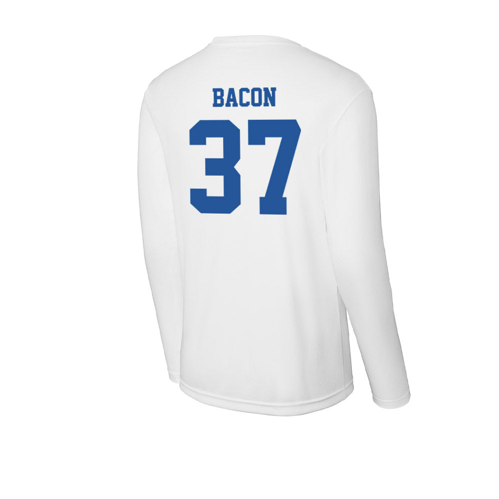 Hampton - NCAA Football : Elijah Bacon - Activewear Long Sleeve T-Shirt-1