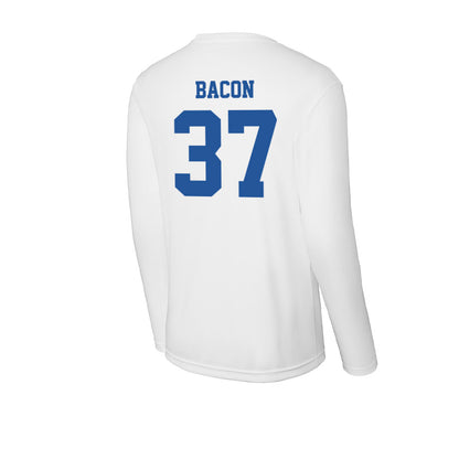 Hampton - NCAA Football : Elijah Bacon - Activewear Long Sleeve T-Shirt-1