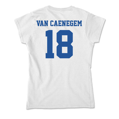 Hampton - NCAA Women's Soccer : Ellen Van Caenegem - Soft Style Women’s T-Shirt-1