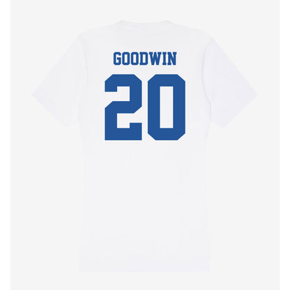 Hampton - NCAA Women's Soccer : Taryn Goodwin - Women's V-Neck T-Shirt-1