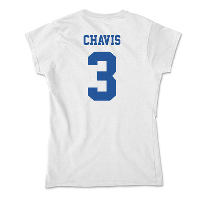 Hampton - NCAA Football : Jahkei Chavis - Soft Style Women’s T-Shirt-1