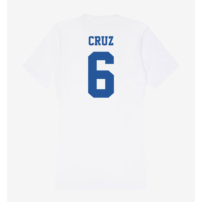 Hampton - NCAA Football : Antonio Cruz - Women's V-Neck T-Shirt-1