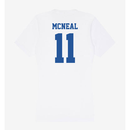 Hampton - NCAA Women's Volleyball : Kylah McNeal - Women's V-Neck T-Shirt-1