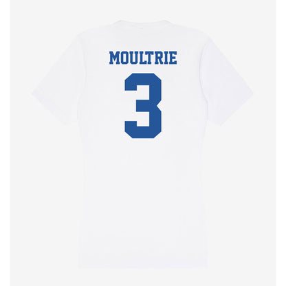Hampton - NCAA Football : Mj Moultrie - Women's V-Neck T-Shirt-1