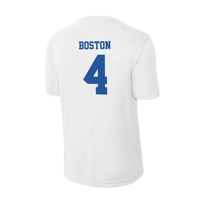 Hampton - NCAA Women's Basketball : Arlisha Boston - Activewear T-Shirt-1