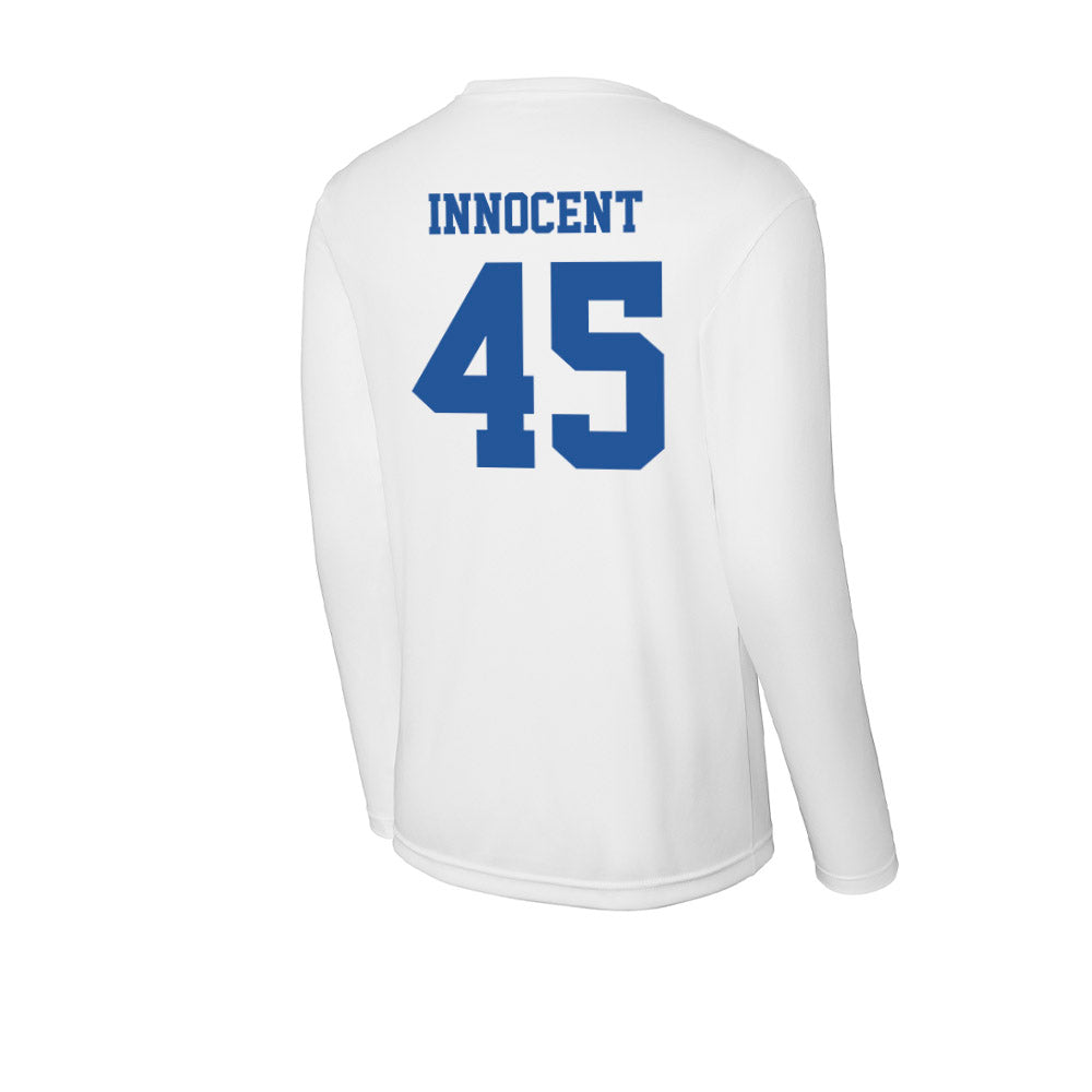 Hampton - NCAA Football : Mcowens Innocent - Activewear Long Sleeve T-Shirt-1