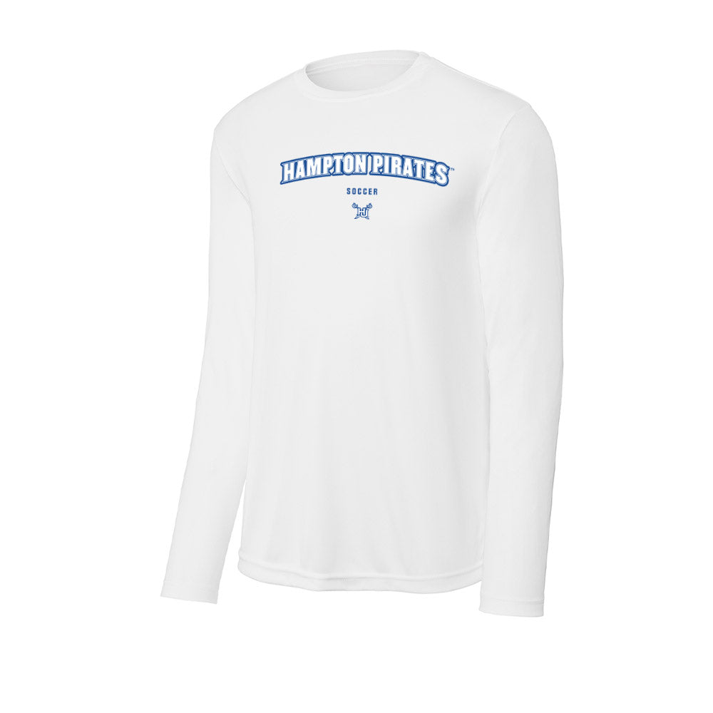 Hampton - NCAA Women's Soccer : Ellen Van Caenegem - Activewear Long Sleeve T-Shirt-0