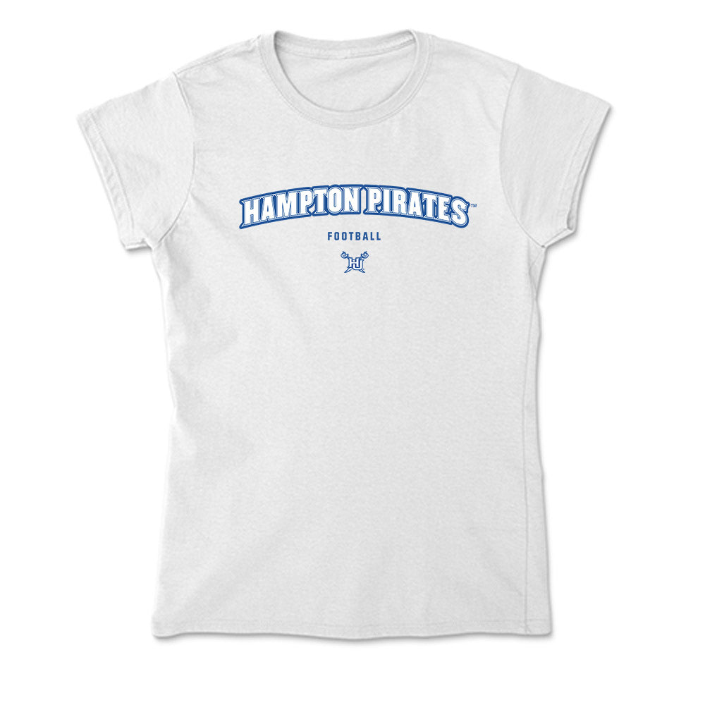 Hampton - NCAA Football : Jaysaun Coggins - Soft Style Women’s T-Shirt-0