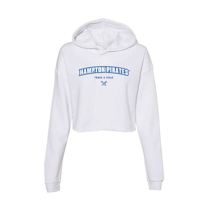 Hampton - NCAA Women's Track & Field : Danielle James - Women's Crop Fleece Hoodie-0