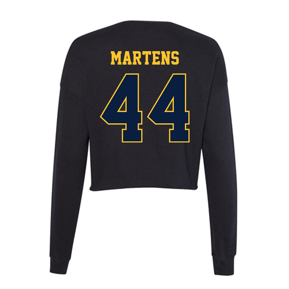 East Tennessee State - NCAA Softball : Riley Martens - Women's Cropped Crew Fleece-1