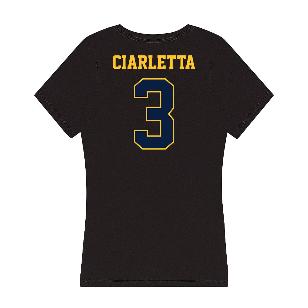 East Tennessee State - NCAA Softball : Kaela Ciarletta - Women's V-Neck T-Shirt-1