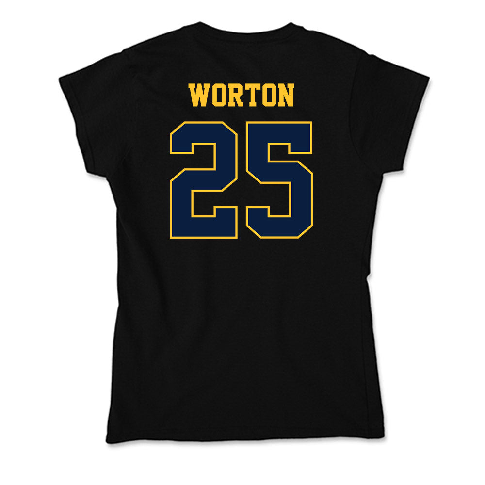East Tennessee State - NCAA Men's Soccer : Shewit Worton - Soft Style Women’s T-Shirt-1