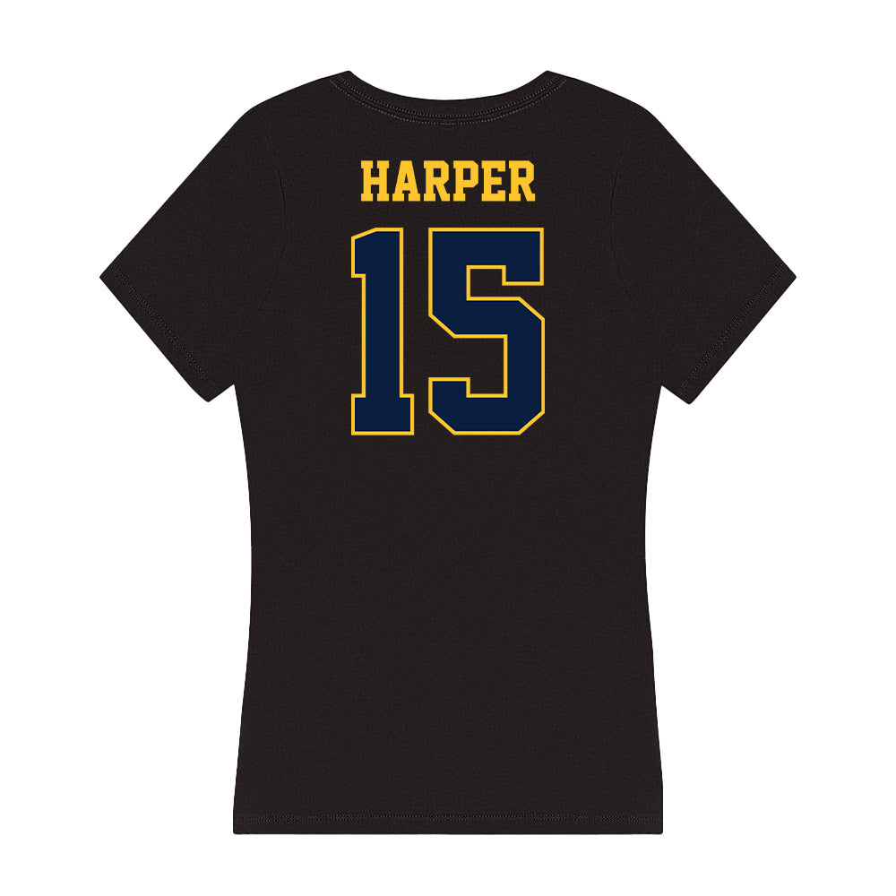 East Tennessee State - NCAA Women's Basketball : Jaidyn Harper - Women's V-Neck T-Shirt-1