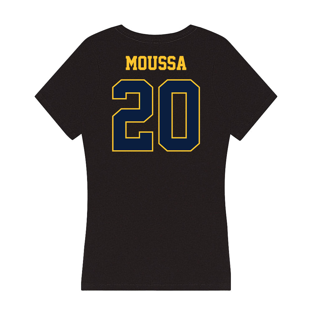 East Tennessee State - NCAA Men's Soccer : Rodrigue Moussa - Women's V-Neck T-Shirt-1