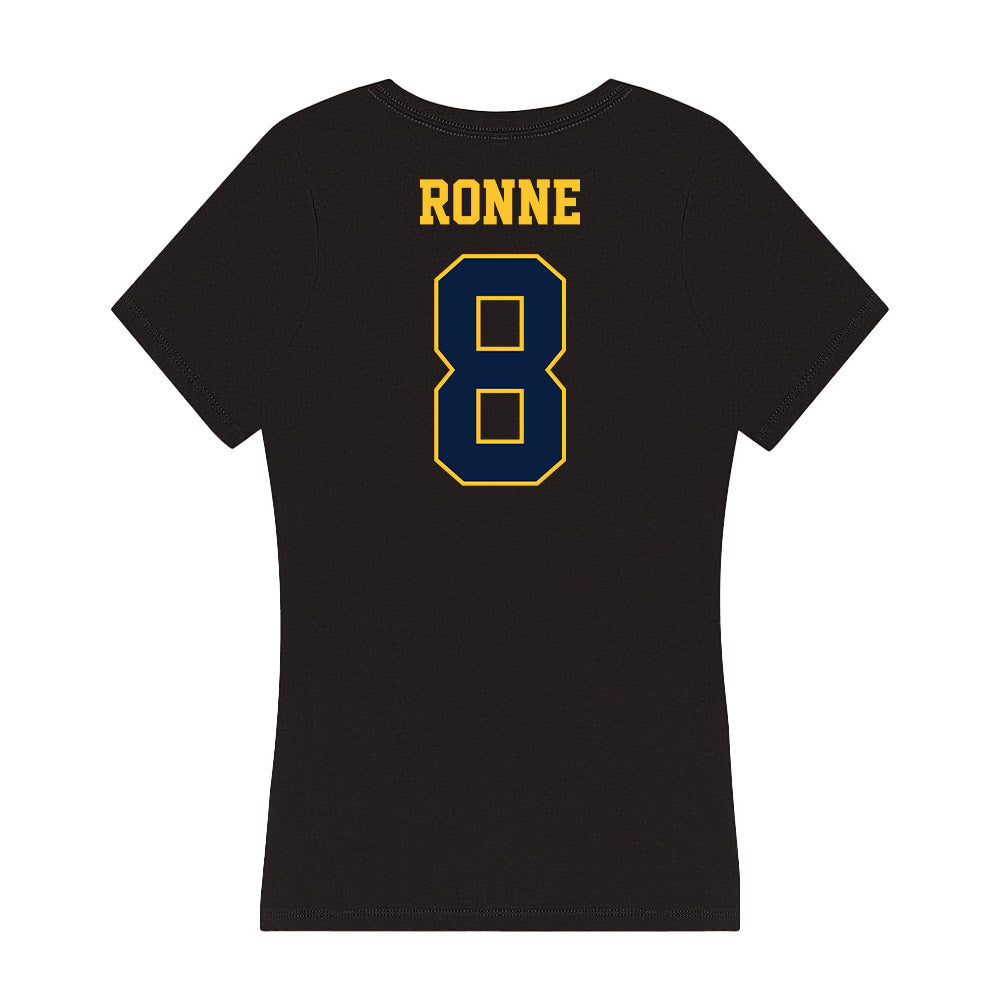 East Tennessee State - NCAA Baseball : Andrew Ronne - Women's V-Neck T-Shirt-1