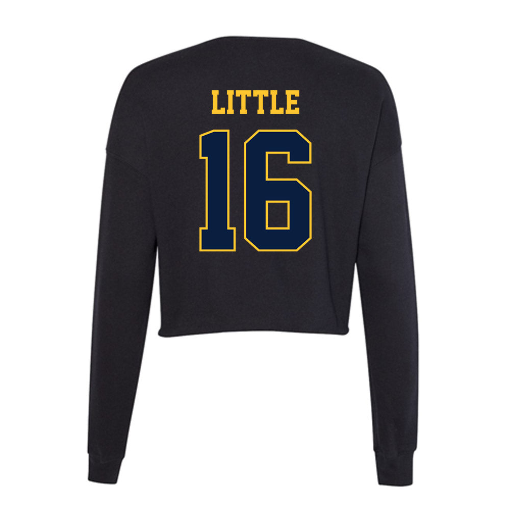 East Tennessee State - NCAA Baseball : Joey Little - Women's Cropped Crew Fleece-1