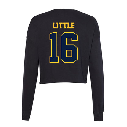 East Tennessee State - NCAA Baseball : Joey Little - Women's Cropped Crew Fleece-1