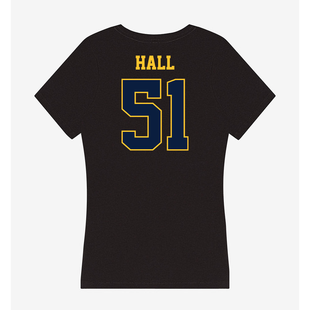 East Tennessee State - NCAA Football : Isaiah Hall - Women's V-Neck T-Shirt-1