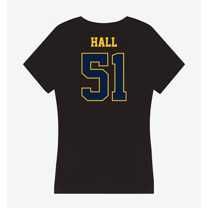 East Tennessee State - NCAA Football : Isaiah Hall - Women's V-Neck T-Shirt-1