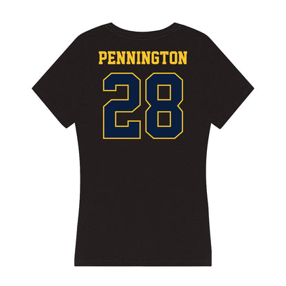 East Tennessee State - NCAA Softball : Catlin Pennington - Women's V-Neck T-Shirt-1