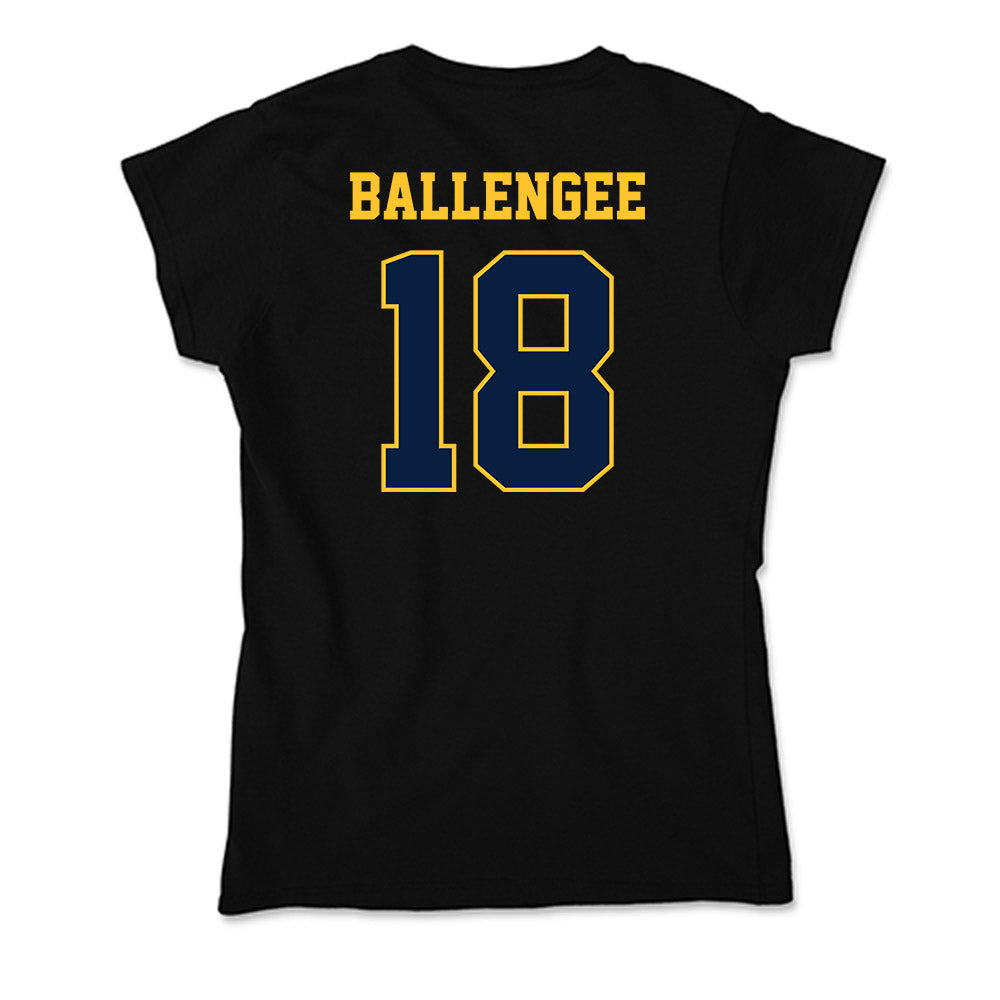 East Tennessee State - NCAA Softball : Quinn Ballengee - Soft Style Women’s T-Shirt-1