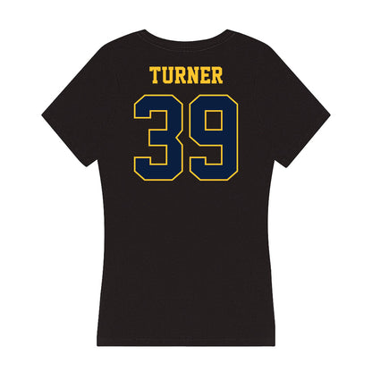 East Tennessee State - NCAA Football : Ethan Turner - Women's V-Neck T-Shirt-1