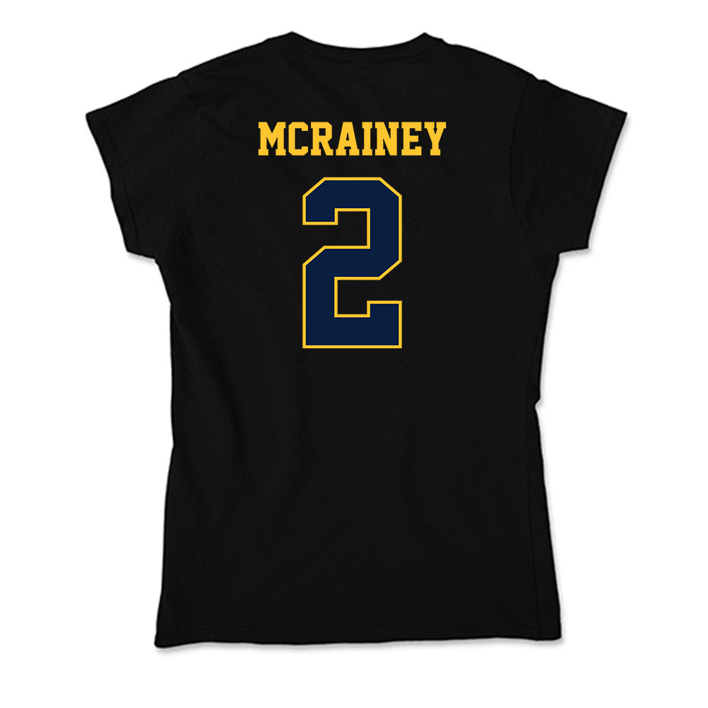 East Tennessee State - NCAA Football : William McRainey - Soft Style Women’s T-Shirt-1