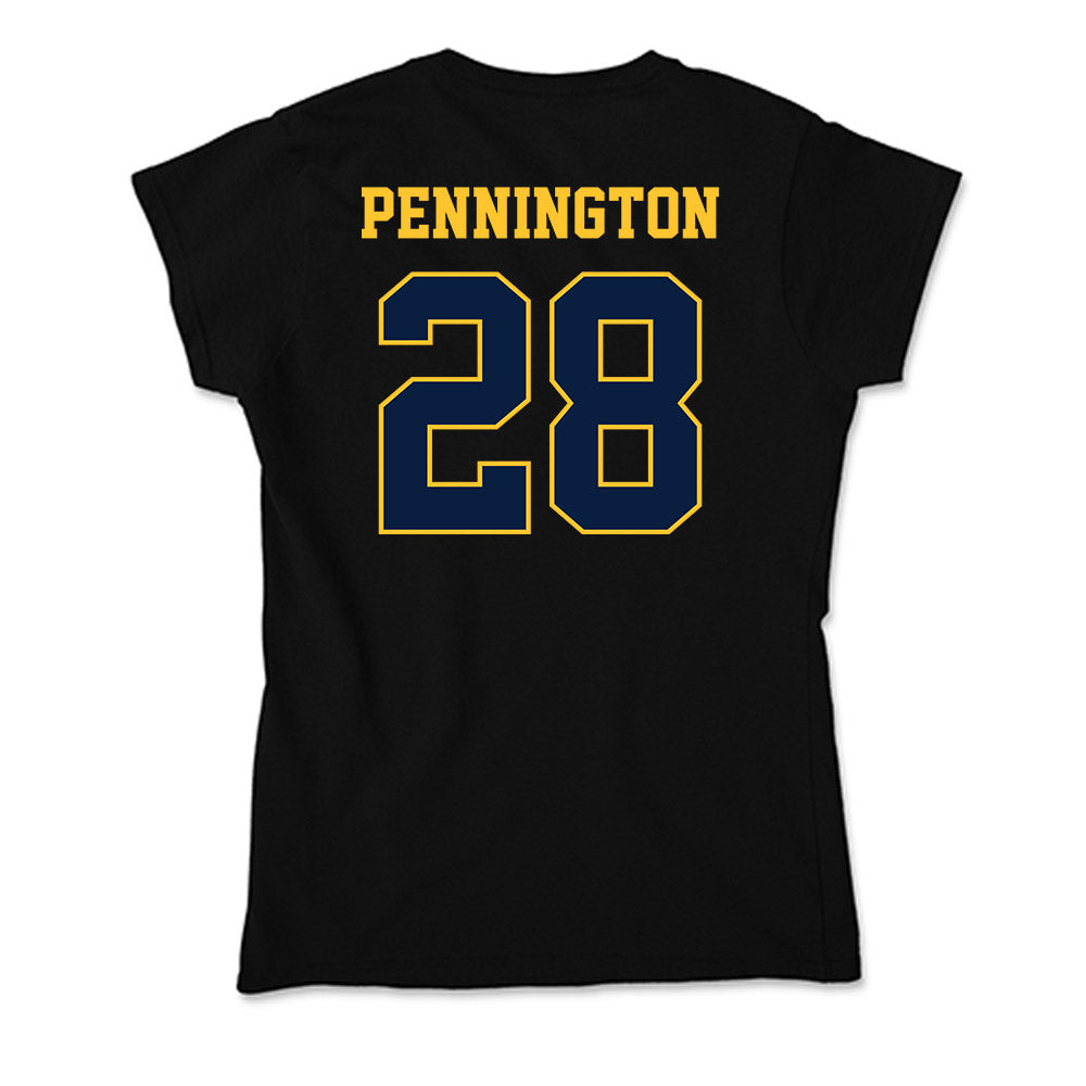 East Tennessee State - NCAA Softball : Catlin Pennington - Soft Style Women’s T-Shirt-1