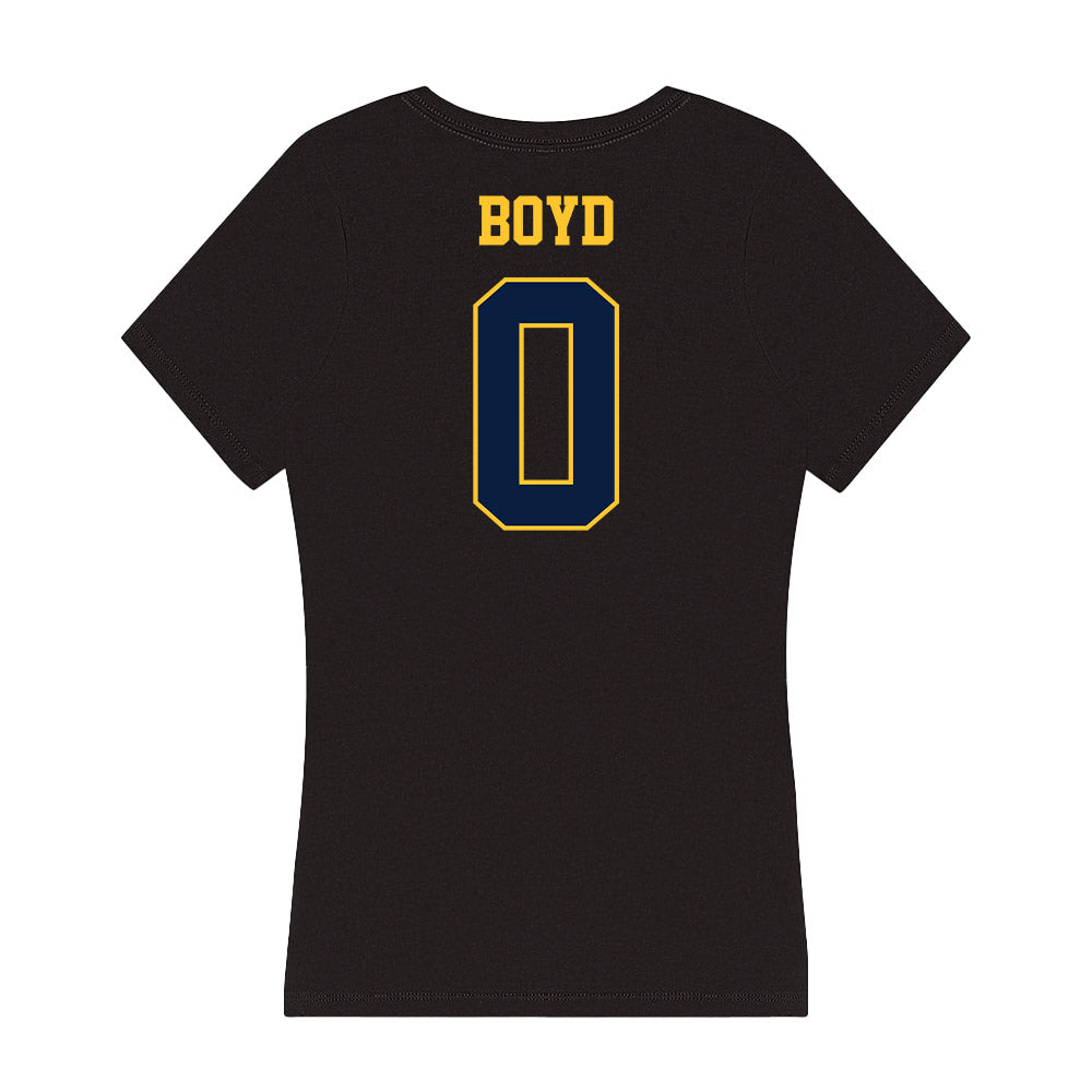 East Tennessee State - NCAA Men's Basketball : Karon Boyd - Women's V-Neck T-Shirt-1