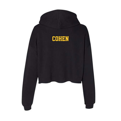 East Tennessee State - NCAA Women's Track & Field : Danielle Cohen - Women's Crop Fleece Hoodie-1