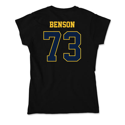 East Tennessee State - NCAA Football : Joshua Benson - Soft Style Women’s T-Shirt-1