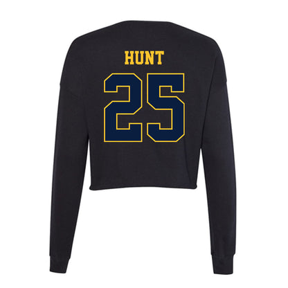 East Tennessee State - NCAA Women's Basketball : Isabella Hunt - Women's Cropped Crew Fleece-1