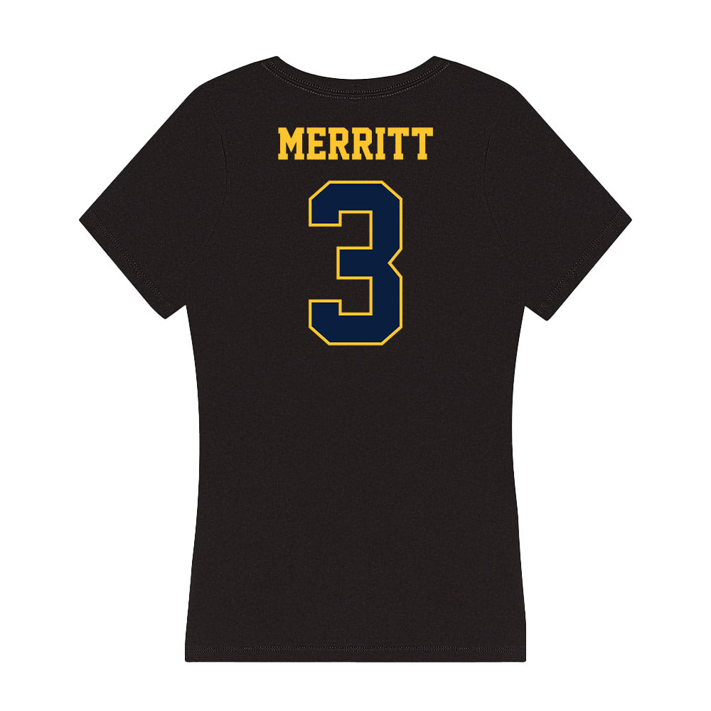 East Tennessee State - NCAA Softball : Addison Merritt - Women's V-Neck T-Shirt-1